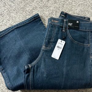 Express Mid Rise Flare size 2R jeans